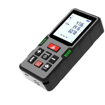 Kézben tartható infravörös lézeres távolságmérő beltéri használatra, többszfunkciós elektronikus vonalzó, távolságmérő készülék