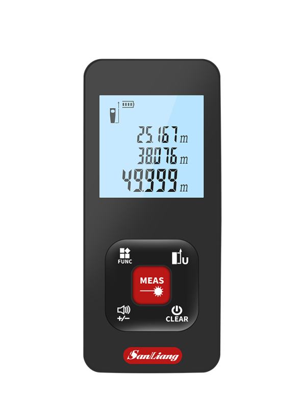 Metru de distanță cu laser – dispozitiv portabil cu infraroșu și riglă electronică