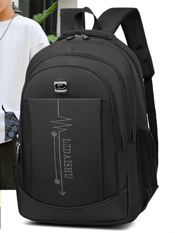 Rucsac Oxford unisex pentru afaceri, compartiment pentru laptop de 15 inchi, capacitate sub 20 L, respirabil, impermeabil, rezistent, cu curea de transport cu pernă de aer.