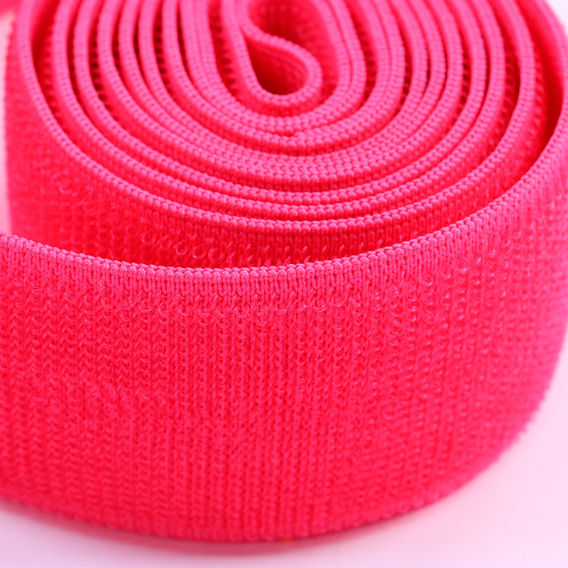 Bandă elastică Velcro din nylon – autoadezivă, pentru talie și legarea picioarelor, pentru îmbrăcăminte și uz industrial