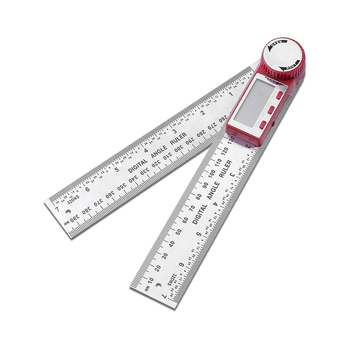 Elektronički digitalni kutomjer s zaslonom, visoka točnost, industrijski mjerni alat za stolariju, višenamjenski kutomjer
