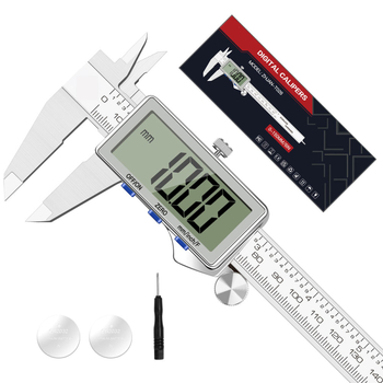 Caliper electronic digital cu intervalul 0-150/200/300 mm, rezoluție 0,01 mm, precizie ±0,02 mm, oțel inoxidabil