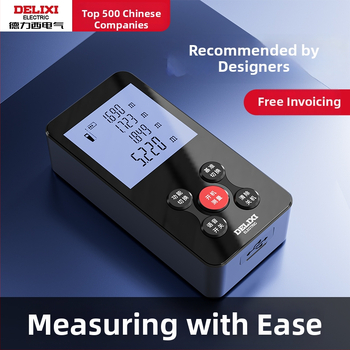 Delixi măsurător de distanță cu laser, model designer, portabil, înaltă precizie