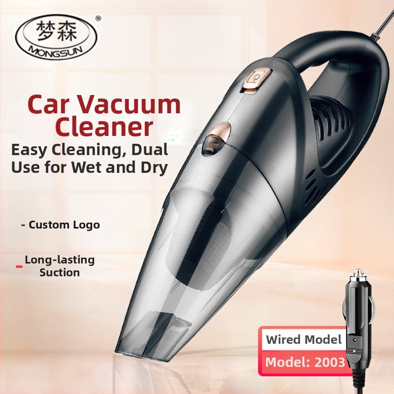 MS2003 Ručni usisavač za auto – 12V, 106W, 5500Pa, napajanje cigaretom 12V, apsorpcija vode