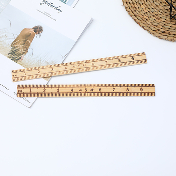 Бамбуково правило за шиене и кроене на плат, модел: Бамбуково правило, опаковка 1300 броя, без внос