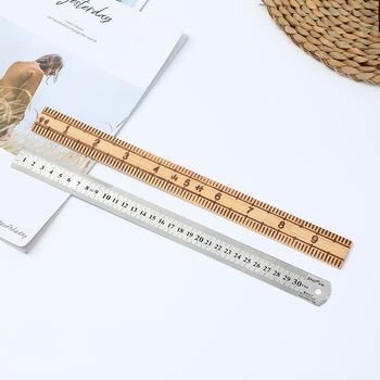 Бамбуково правило за шиене и кроене на плат, модел: Бамбуково правило, опаковка 1300 броя, без внос