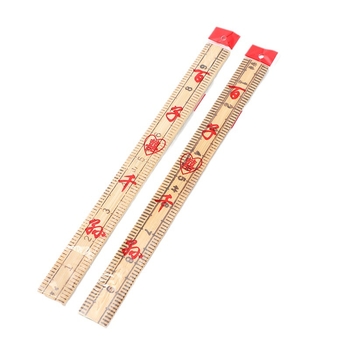 Бамбуково правило за шиене и кроене на плат, модел: Бамбуково правило, опаковка 1300 броя, без внос