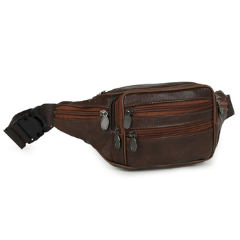 Muška kožna torba za struk, crossbody torba preko ramena, jednobojna, za vanjsku upotrebu