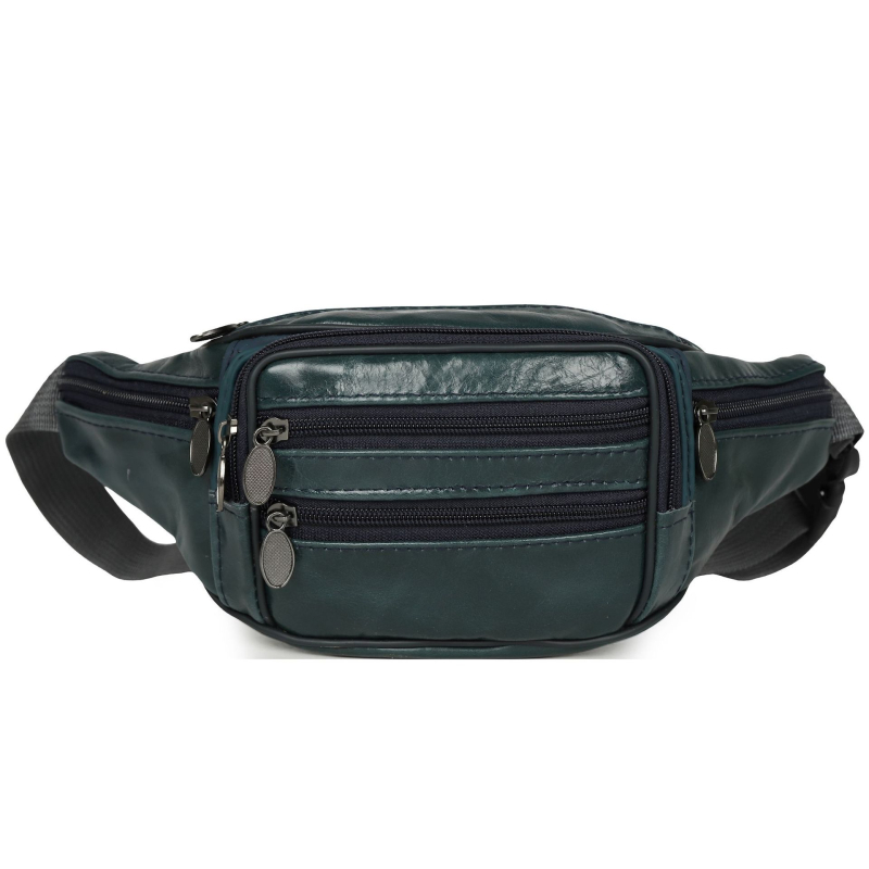 Muška kožna torba za struk, crossbody torba preko ramena, jednobojna, za vanjsku upotrebu
