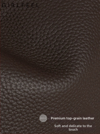 Goffini Geantă de damă din piele naturală, formă pernă, piele de vită prim-strat, dimensiune medie, crossbody cu fermoar, buzunar interior cu fermoar și buzunar pentru telefon, căptușeală poliester, bretea pentru un singur umăr, Toamnă 2024