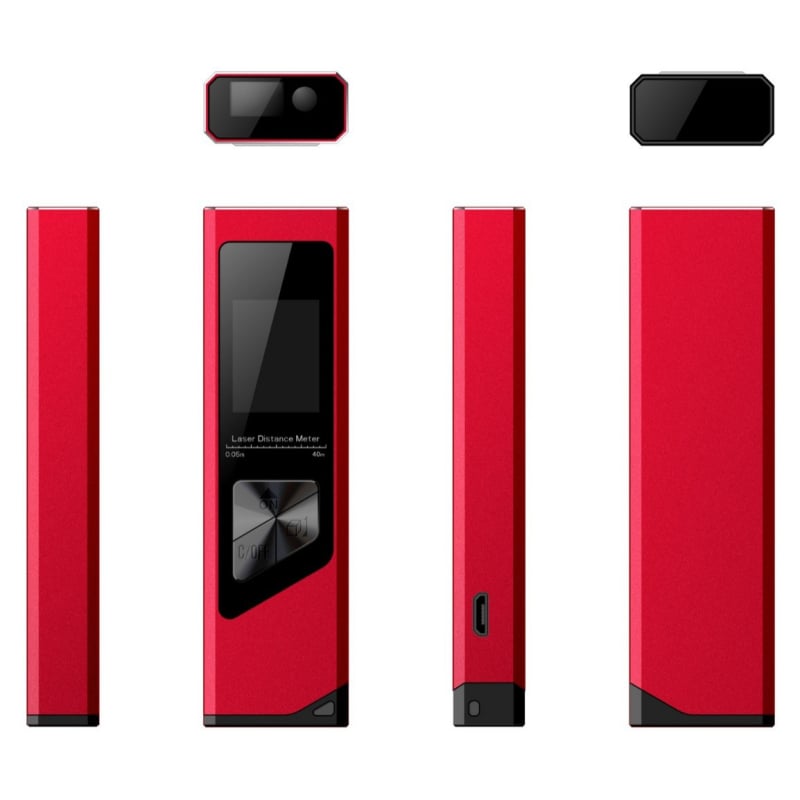 Ručni laserski mjerač udaljenosti s aluminijskim tijelom, domet 40 m, serija M3, visoko precizan elektronički mjerač