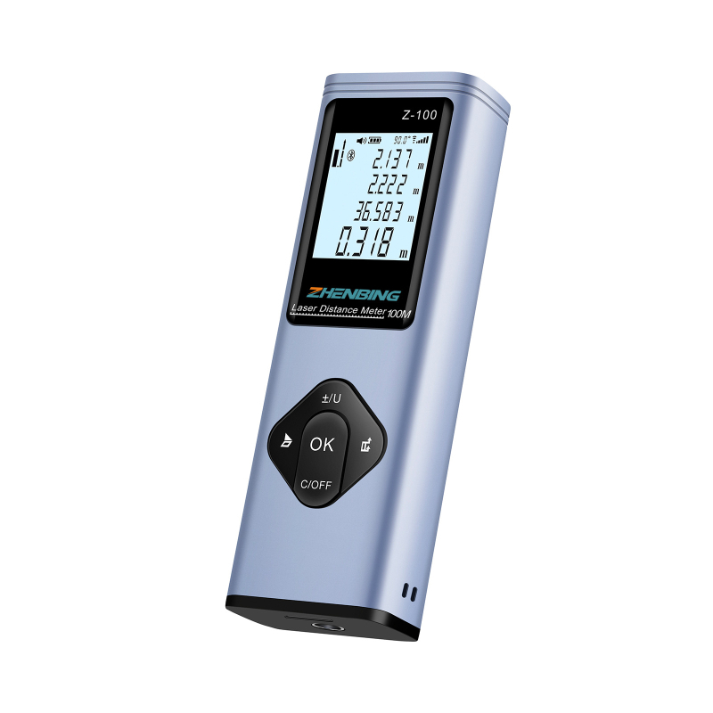 Zhenbing Seria G Măsurător cu laser portabil Bluetooth 0,5–100 m, precizie 0,001 m