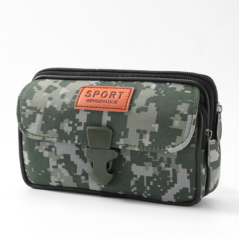 Geantă de talie pentru bărbați - canvas, impermeabilă, ultraușoară, rezistentă la uzură, pentru naveta de afaceri, iarnă 2024