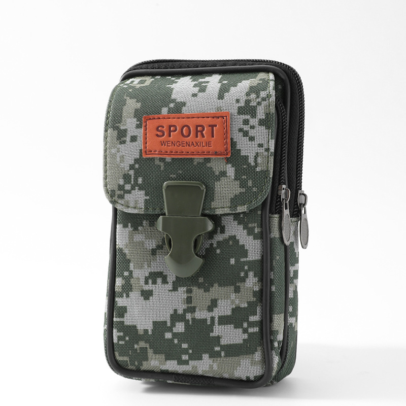 Geantă de talie pentru bărbați - canvas, impermeabilă, ultraușoară, rezistentă la uzură, pentru naveta de afaceri, iarnă 2024