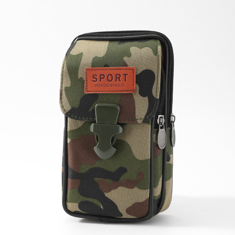 Geantă de talie pentru bărbați - canvas, impermeabilă, ultraușoară, rezistentă la uzură, pentru naveta de afaceri, iarnă 2024