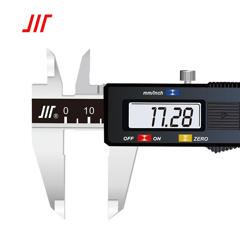 Caliper digital din oțel inoxidabil, patru funcții, afișaj electronic, interval 0-150-200-300 mm