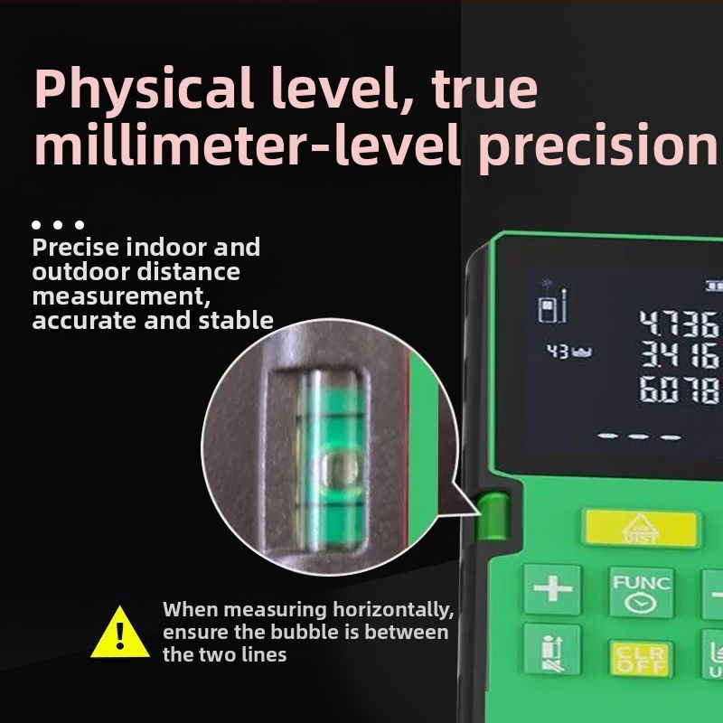 Laserski daljinomjer – prenosni infracrveni mjerni alat za mjerenje udaljenosti u prostorijama