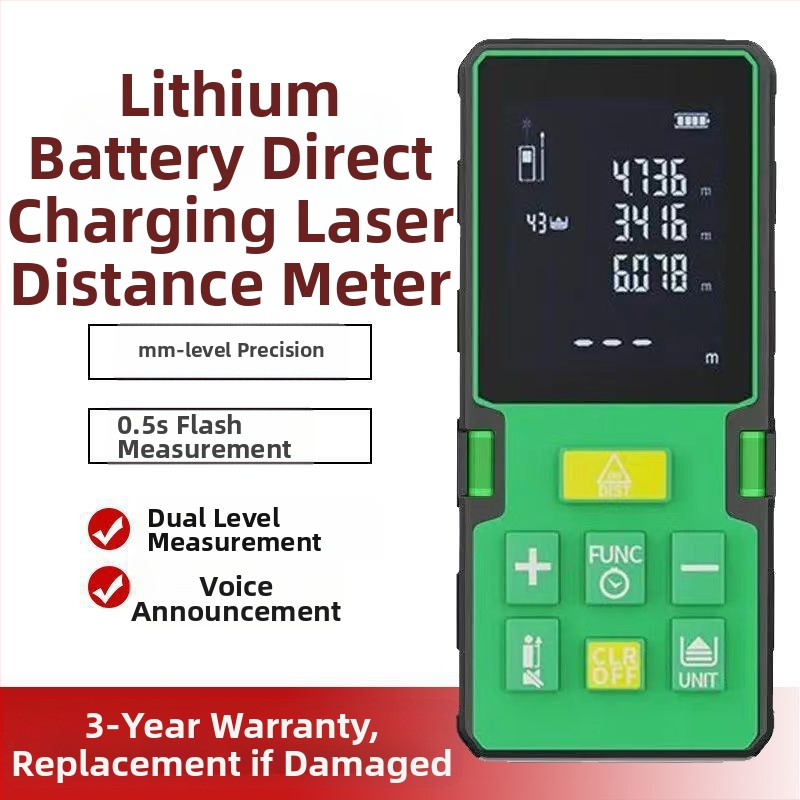 Laserski daljinomjer – prenosni infracrveni mjerni alat za mjerenje udaljenosti u prostorijama