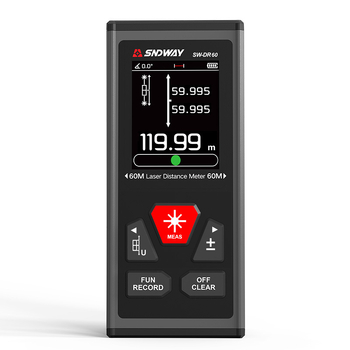 Dvostrani laserski mjerač dometa SW-DG100 s digitalnim mjernim ravnalom za unutarnja mjerenja