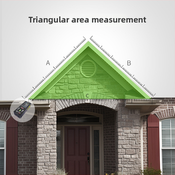 NF-277L Ārējais lāzera attāluma mērītājs ar infrasarkano staru mērījumu un elektroniskais lineāls ar krustveida zīmi