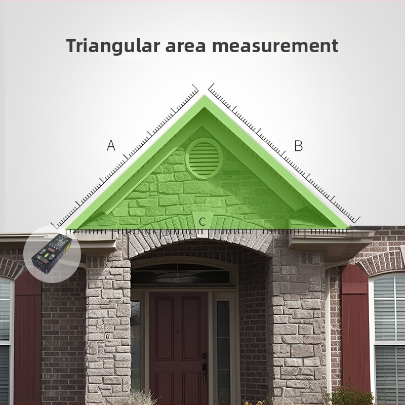 NF-277L Ārējais lāzera attāluma mērītājs ar infrasarkano staru mērījumu un elektroniskais lineāls ar krustveida zīmi
