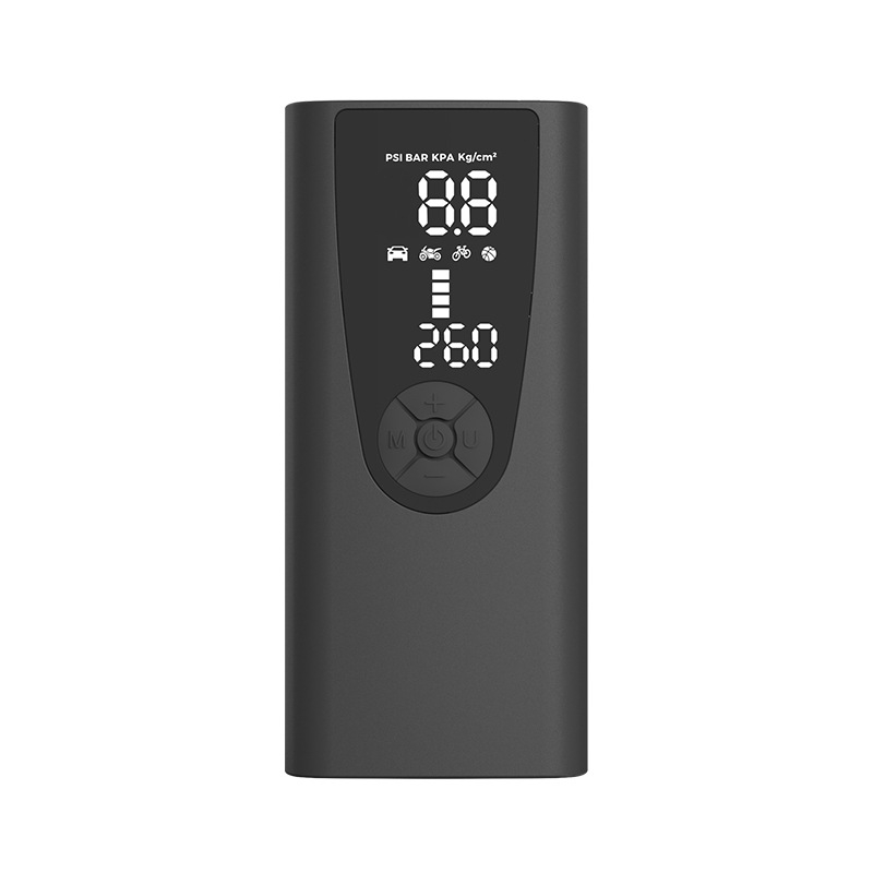 Ασύρματη αντλία αέρα αυτοκινήτου, φορητή ηλεκτρική αντλία ελαστικών με ψηφιακή οθόνη, 30 L/min, 5V, με μπαταρία, φόρτιση USB