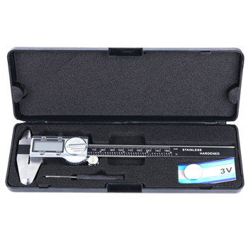 Priemyselný IP54 digitálny posuvný kaliber, nerezová oceľ, elektronický vernier TH/Tong