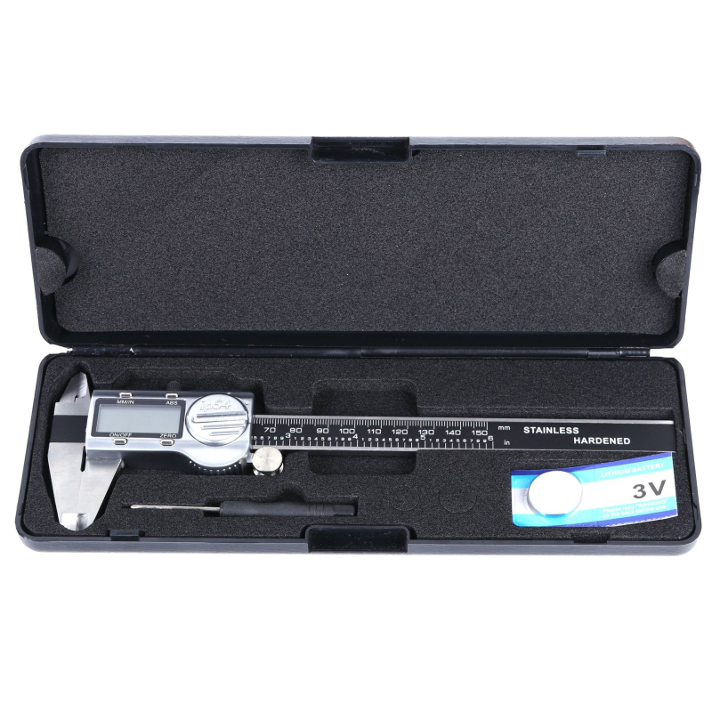 Priemyselný IP54 digitálny posuvný kaliber, nerezová oceľ, elektronický vernier TH/Tong