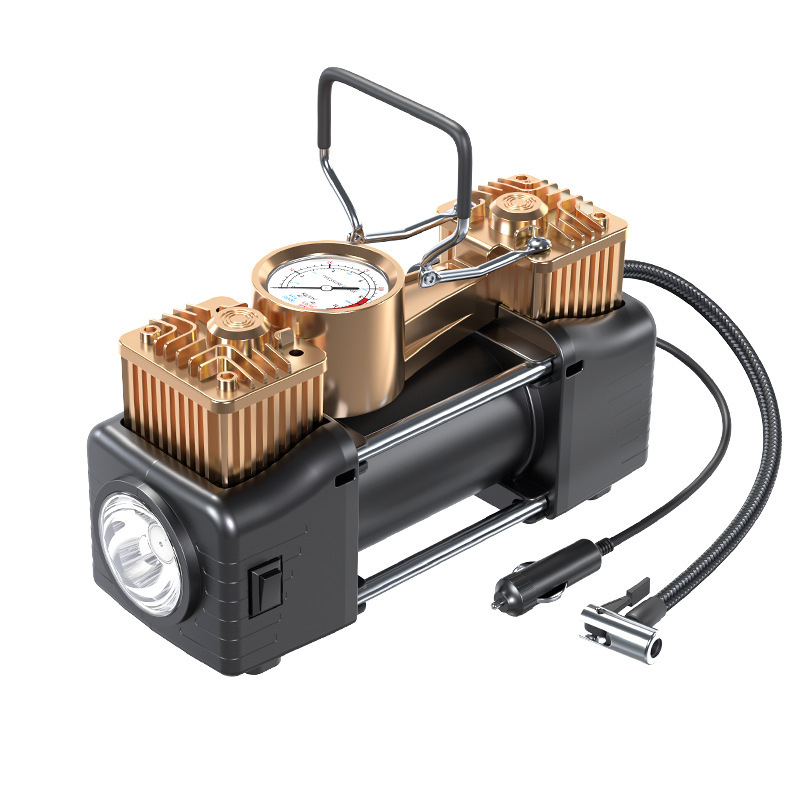 Automobilska pumpa za gume, prijenosna električna pumpa visoke snage, 12V, 120W, duljina kabla 3 m, protok zraka 35 L/min