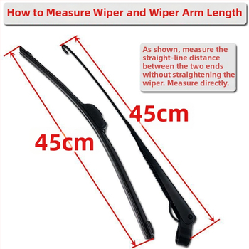 Elektro trīsriteņu stikla tīrītājs — vienpusējs, universāls stiprinājums