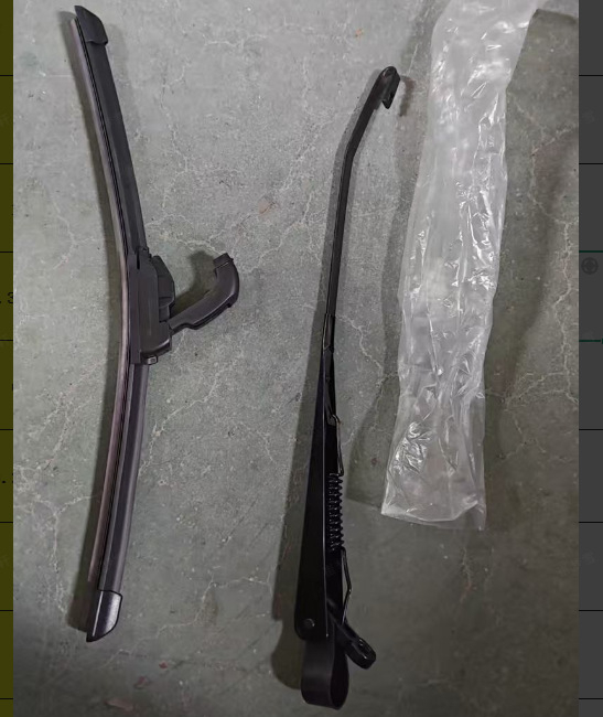 Elektro trīsriteņu stikla tīrītājs — vienpusējs, universāls stiprinājums