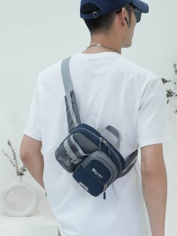 Sportska torbica za struk – Oxford tkanina, ultra lagana, unisex, za aktivnosti na otvorenom, podstava od poliestera