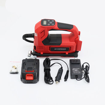 Yi Dao φορητή αντλία ελαστικών αυτοκινήτου 12V με LED φως και ψηφιακή οθόνη, 120W, 30 L/min