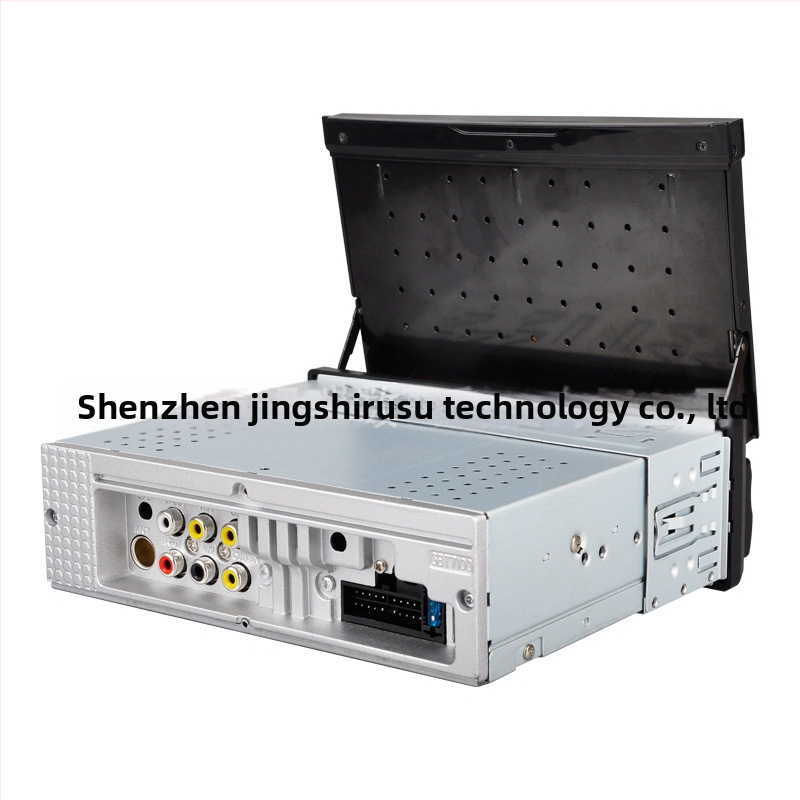 Automobijski MP5 player s LCD zaslonom, model 9601CM, napajanje 12-24V DC, utor za miniSD karticu, Bluetooth za hands-free pozive, USB povezivanje