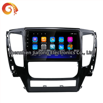 Mitsubishi Pajero automobilių navigacijos Android MP5 grotuvas su atbuline kamera ir Bluetooth muzika, 16GB atmintis, 12V maitinimas