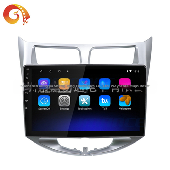 Automobilinė navigacinė Android MP5 įranga Hyundai Reina su atbulinės eigos kamera, Bluetooth muzika, modelis 9011, 16GB, 12V, OLED ekranas, 1080P