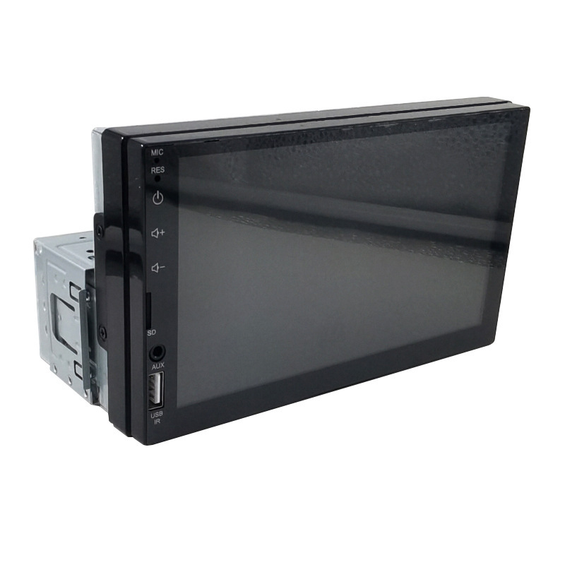 Auto MP5 prijemnik s bežičnim CarPlayom, Bluetoothom, kapacitivnim dodirnim LCD zaslonom, reprodukcija USB/TF/MP3/MP4/MP5, podrška SD kartici, model 7024