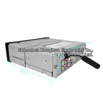 Automobilinis Bluetooth MP5 grotuvas su ištraukiamu OLED jutikliniu ekranu, atbulinės kameros palaikymas, SD/USB kortelėms