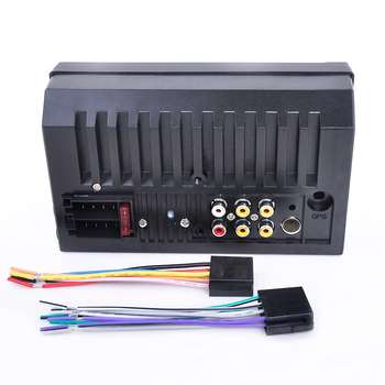 Автомобилен мултимедиен плеър MP4/MP5 с Bluetooth за свободни ръце, възпроизвеждане през USB/TF карта, TFT дисплей, 12V захранване, модел 7080B