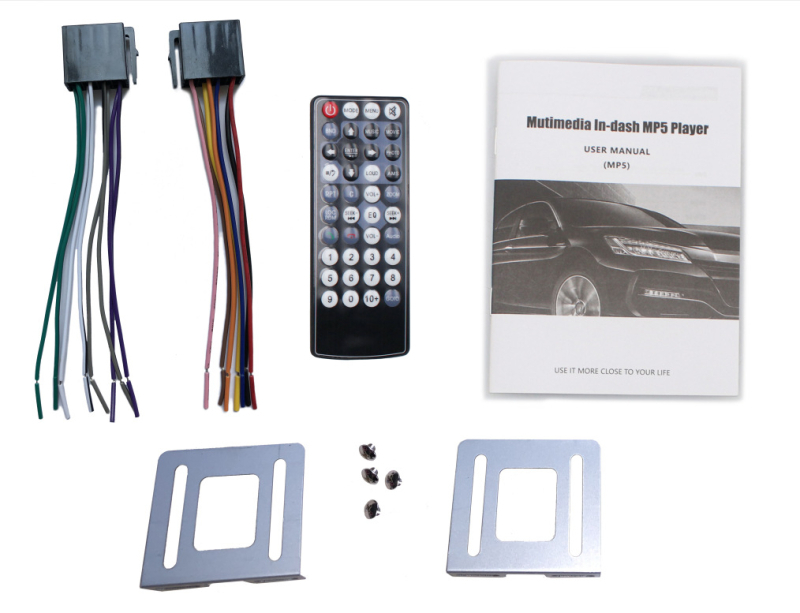 Autós navigációs képernyő MP5 CarPlay-vel és központi konzol felújításával, 7018 modell; LCD kijelző; SD-kártya; 30 m hatótáv; országos garancia