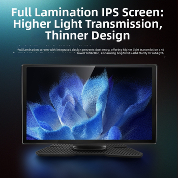 Belaidis CarPlay ir Android Auto LCD ekranas su atbulinės vaizdo funkcija, Bluetooth ryšys, palaiko kelias vaizdo formas