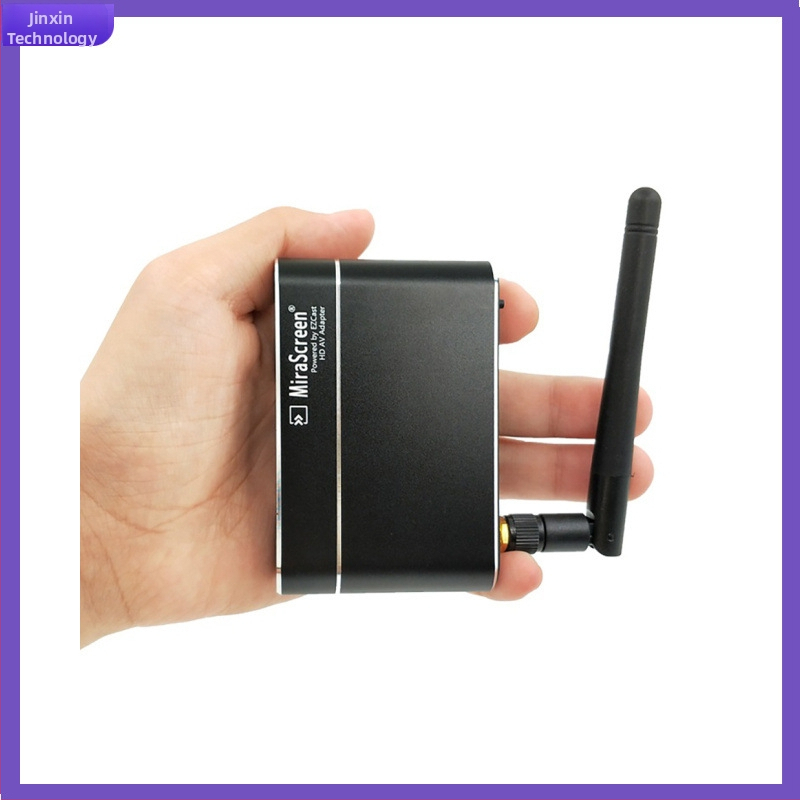 4K Bezvadu HDMI Auto AV adapteris ar HDMI un VGA izejām, Wi‑Fi un Bluetooth tālvadība