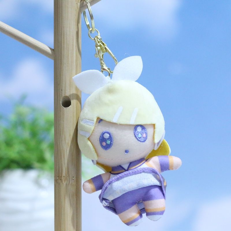 Λούτρινο κούκλα μπρελόκ για τσάντα, εμπνευσμένο από Hatsune Miku, εξαιρετικά μαλακό με γέμισμα PP βαμβάκι, προσαρμογή λογότυπου (OEM)