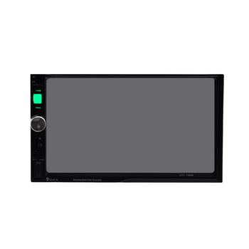 Automobilski MP5 multimedijalni navigacijski uređaj s CarPlay i Bluetoothom, model CTC-7080, podrška MiniSD kartici, video formati AVI RMVB MPEG-4 FLV MOV, audio formati MP3 WMA WAV APE FLAC