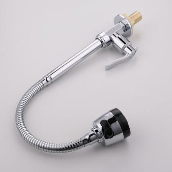 Kuhinjska slavina s šestougaonim vertikalnim dizajnom, magnetska, mesingana legura, keramičko jezgro ventila, nominalni tlak 10 bar, radna temperatura 0–90°C