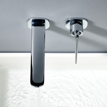 Monoblok Slavina od bakra, zidna, miješanje toplom i hladnom vodom, ulaz 1/2in