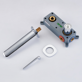 Monoblok Slavina od bakra, zidna, miješanje toplom i hladnom vodom, ulaz 1/2in