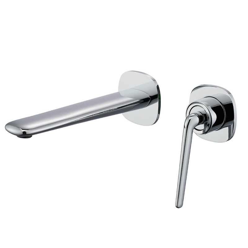 Monoblok Slavina od bakra, zidna, miješanje toplom i hladnom vodom, ulaz 1/2in