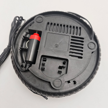 Φορητή ηλεκτρική αντλία αέρα αυτοκινήτου – 12V, 120W, 70 L/min, μονοκύλινδρη, με μετρητή πίεσης ελαστικού