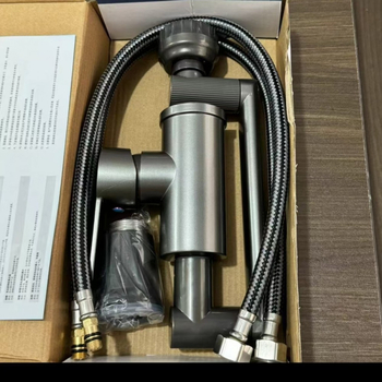 Set slavina s mehaničkim krakom za kuhinju i kupaonu — univerzalna slavina, hladna i topla voda, konstantna temperatura, spiralno otvaranje, jednostruko spajanje, CE certifikat